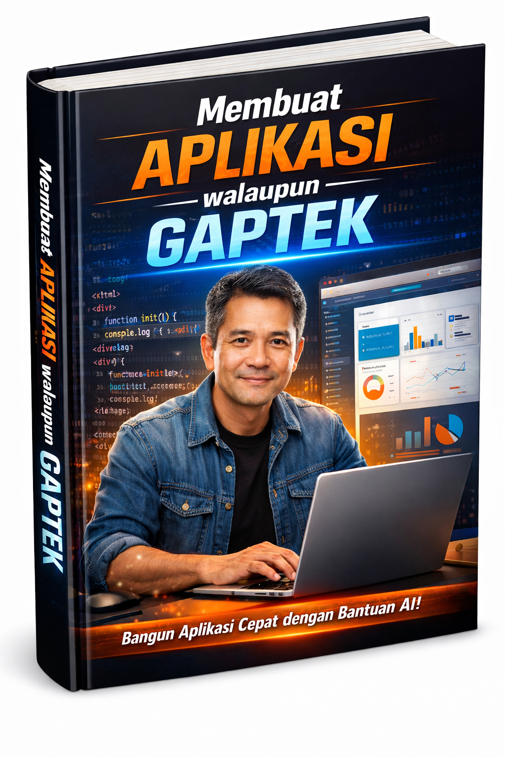 Jago bikin Aplikasi walaupun gaptek